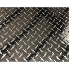 Mr Metal Aluminum .045" Diamond Plate Aluminum Sheet Plate (1.15mm)  - VARIOUS SIZES - 1' x 2'