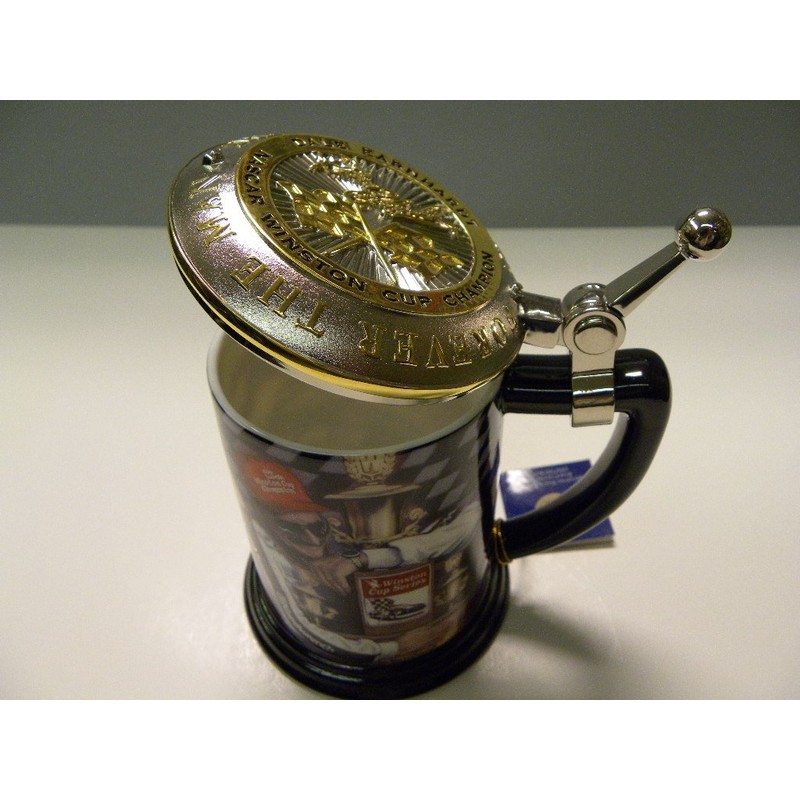 Franklin Mint 6" Tall Tankard / Stein #3 Earnhardt Sr.
