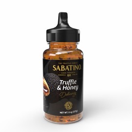 Sabatino Tartufi Truffle Honey - Clover Honey Infused With Truffles, Sweet & Savory, Truffle Honey, 8 oz