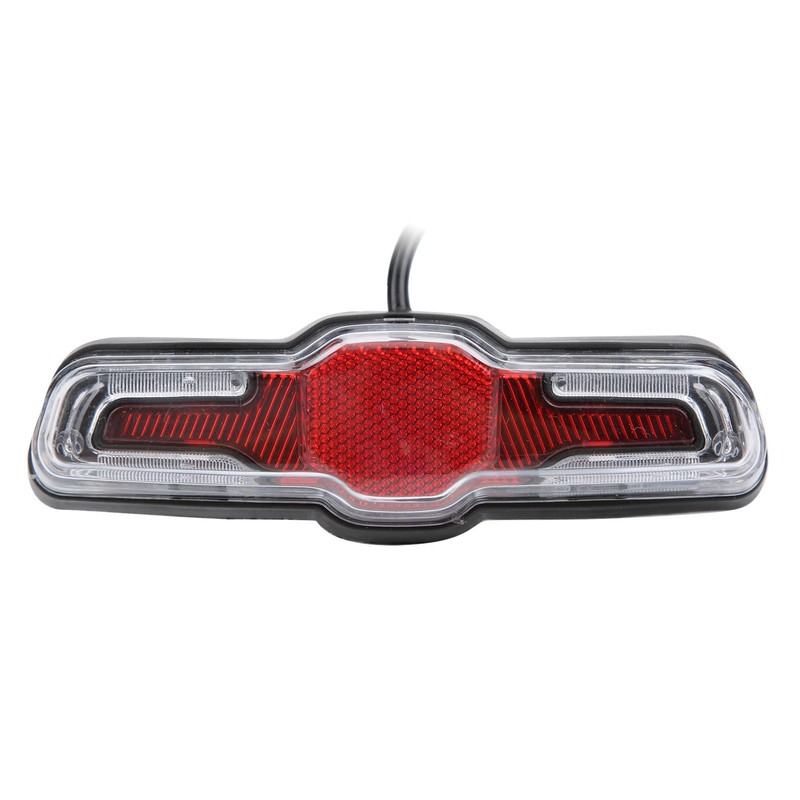 Electric Bicycle Rear Light 5LEDs ABS 36V/48V/60V for Hub Motor
