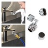 720 Degree Swivel Faucet to Garden Hose Adapter,3/4 Inch GHT