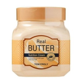 Tony Moly Real Butter Nutrition Cream 320ml Soft application, dead skin care, glow / 토니모리 리얼 버터 영양 크림 320ml 부드러운발림 각질케어 윤기부여