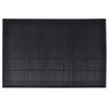 vidaXL Handmade Bamboo Placemats, 30x45 cm, Black, 6-Piece Set -