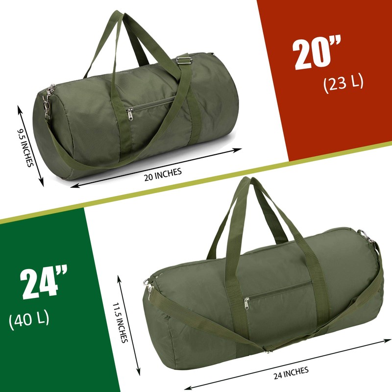 Vorspack Bolsa de viaje plegable de nailon de 19 pulgadas