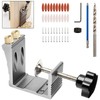 thirei Pocket Hole Jig Kit, 15° Drill Guide Joint Screw
