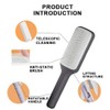 Premium Self-Cleaning Hair Brush with Anti-Static Massage Comb, Telescopic Handle,