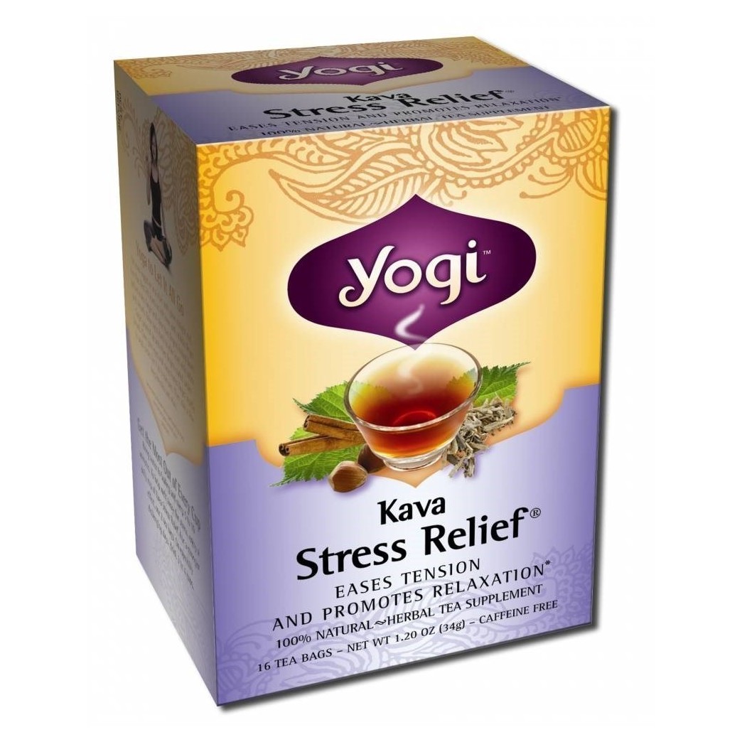 Yogi Kava Stress Relief Tea -- 3x16 Bag