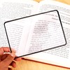 4 Pcs Flat Magnifier Lay on Page 3X Magnifying Sheet