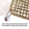 XUTONG Hermit Crab Climbing Toys, Seagrass Mat Lizard Hammock with