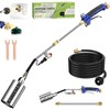 Propane Torch Weed Burner Kit,High Output 2,400,000 BTU with 12.5FT