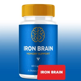 Fyvus Iron Brain Premium Nootropic Supplement, IronBrain Pills (60 Capsules)