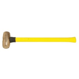 American Hammer AM5BZFG Sledge Hammer, 5 lb., 22" Bronze/Fiberglass, 3.25" Height, 2.5" Width, 22" Length