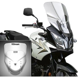 National Cycle - 04-12 Suzuki DL1000 V-Storm/Adventure V Stream/Wave Mid/Std. Windshield - Clear (N20213)