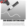 Double Head Sheet Metal Cutter, Versatile Metal Sheet Double Nibbler