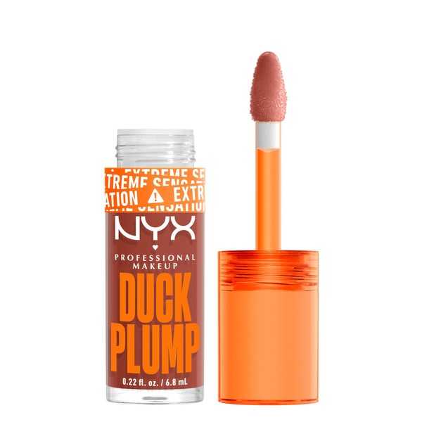 NYX Professional Makeup, Duck Plump, Labial Plumper, Tono Brown of Applause