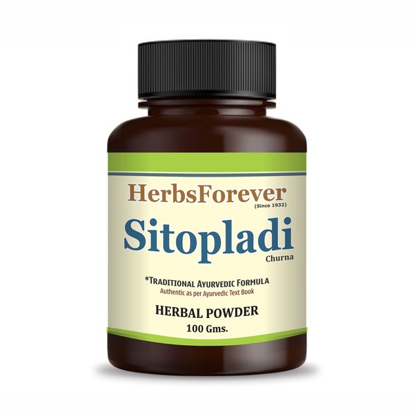 Herbsforever Sitopladi Churna – Ayurvedic Traditional Formulation – Healthy Respiratory