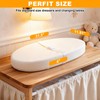 Baby Diaper Changing Pad, Wipeable Baby Changing Pad for Dresser,