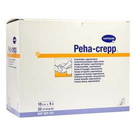 PEHA CREPP Fixation Bandage 10 cm x 4 m Pack of 20