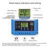 12V 24V Solar Charge Controlle LCD Display Solar Panel Controller