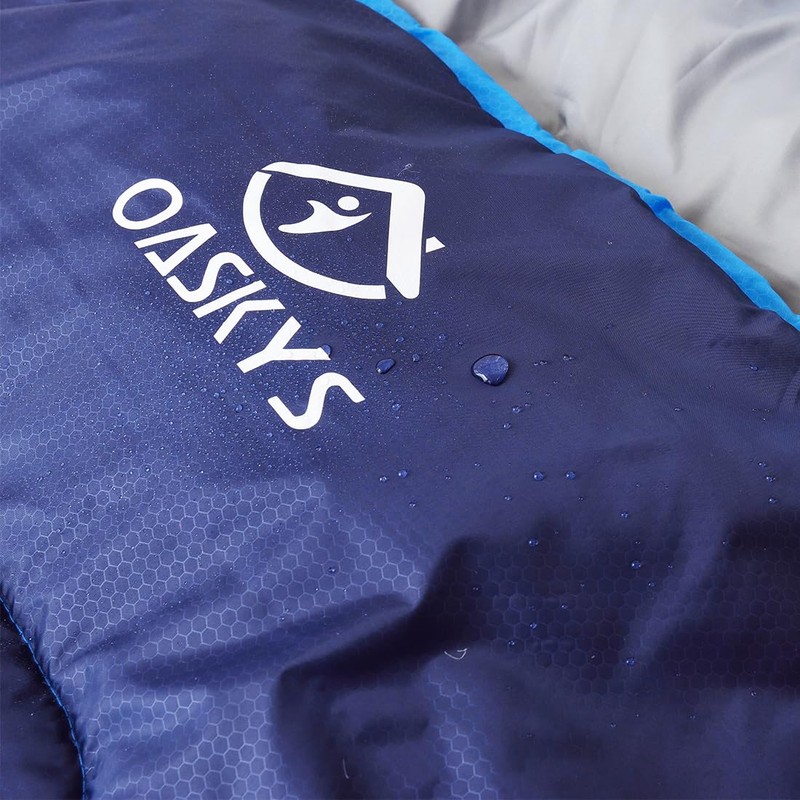 oaskys Camping Sleeping Bag - 3 Season Warm & Cool