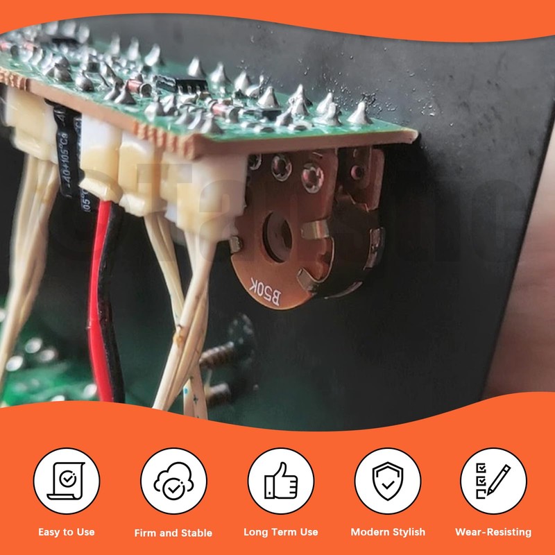 Tanstic 16 Sets B1K-B1M Potentiometer Linear Taper Rotary Potentiometer B