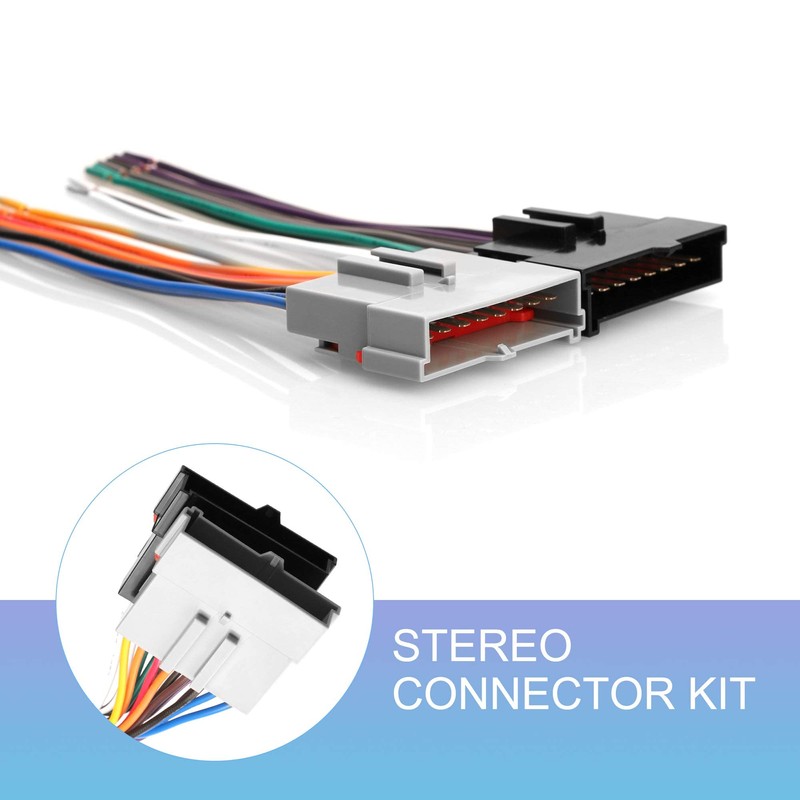 RDBS Car Radio Wire Harness Kit to Install Aftermarket Stereo