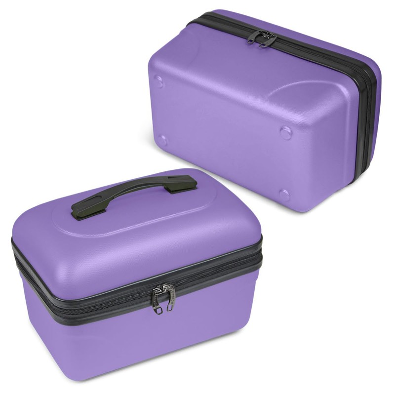 Kinston Large Capacity Travel Cosmetic Bag, Purple