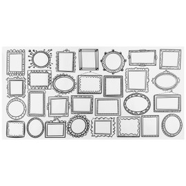 Prang Doodle & Drawing Rolls by Cassie Stephens, White, 58" x 30", 4 Designs (1 per Sheet)