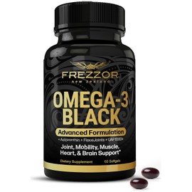 FREZZOR OMEGA-3 - High Strength Greenlip Mussel Oil, 250x More Effective Than Fish Oils by Hartshill Health                                           