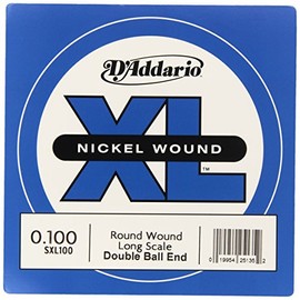 D'Addario Sngl Bass Xl 100 Dbl Ball End
