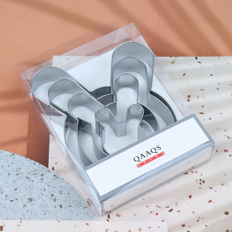 Bunny Cookie Cutter Set Large - 5", 4", 3", 2"