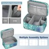 FINPAC Sewing Accessories Storage and Organizer Case, Double-Layer Sewing Kits