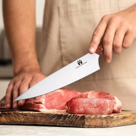 vestaware 8 Inch Kitchen Knife High Carbon German Stainless Steel Sharp Cutting Knife with