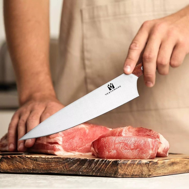 vestaware 8 Inch Kitchen Knife High Carbon German Stainless Steel