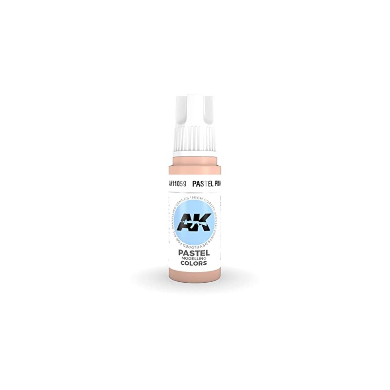 AK Interactive 3rd Gen Acrylic Pastel Pink 17ml