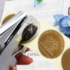 Silver Book Embosser Kit for Wedding Invitations, Journals Decor, Library