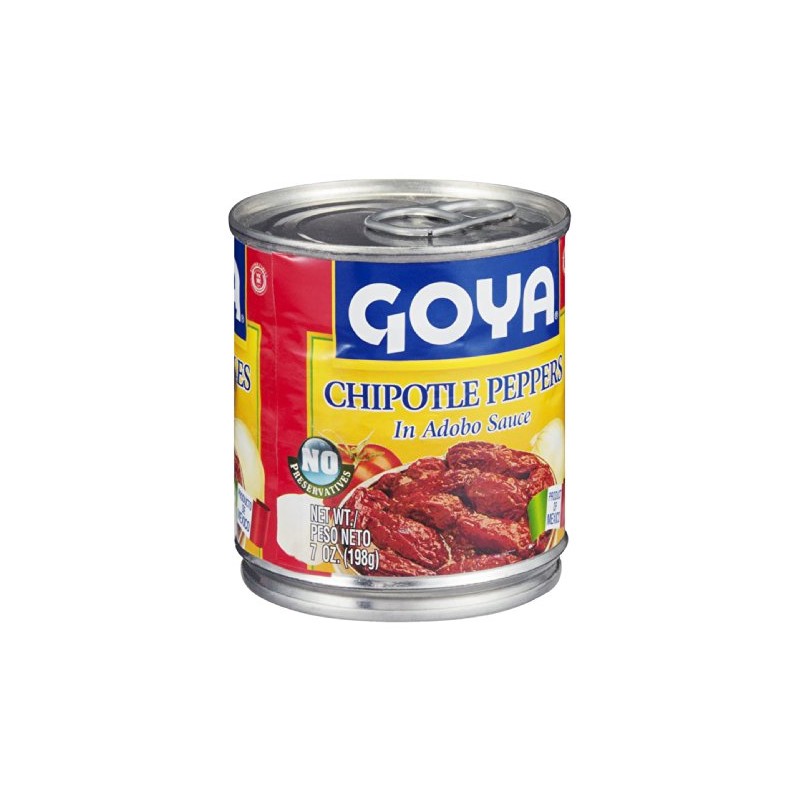 Goya Foods Chipotle Peppers in Adobo Sauce, 7 Ounce (Pack