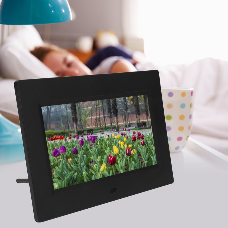 Digital Photo Frame 7 Inch HD IPS Screen Support USB