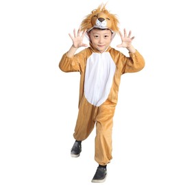 Lion Costume, An73, Size 92 - 128 cm, for Toddlers, Babies and Children - Children's Carnival Costume, Birthday Gift, Christmas Gift