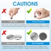 letoom CR1632 3V Lithium Coin Cell Battery 15 Pack -