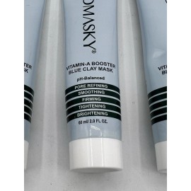 MUDMASKY® 5 MUDMASKY Clay Skincare Vitamin-A Booster Blue Clay Smoothing Face Mask-2.0 Oz