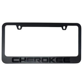 Eurosport Daytona Jeep Grand Cherokee Marco de matrícula (Negro con Negro)
