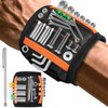 Magnetic Wristband for Holding Screws, Nails and Drill Bits for