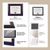 GAMYPET Solid Wood Diploma Frame 8.5 x 11 Certificate Frames