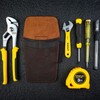 VIPERADE PJ14 Leather Tool Pouch, Tape Measure Holder, Pliers Pouch,