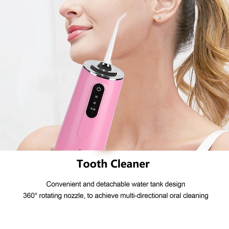 3 Mode Oral Irrigator Portable Teeth Flusher USB Charging Water