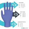 Unigloves BioTouch Nitrile Disposable Gloves - Biodegradable, Multipurpose, Medical Grade