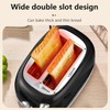 Wiltal Toaster 2 Slice, Retro Roaster, Bagel Toaster, With Stainless