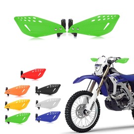 7/8" 22mm Motorcycle Handguards Handlebar Protector Gear for Dirt Bike ATV Yamaha Kawasaki Suzuki Honda(Green)