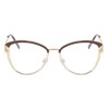 Shiratori Blue Light Blocking Glasses with TR90 Cat Eye Frame